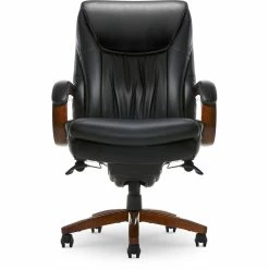 Coupon 💯 La-Z-Boy Office La-Z-Boy Big And Tall Edmonton Executive Office Chair In Black Bonded Leather ❤️ -Deals Writing Desks Store 2170135 48 L