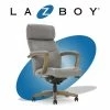 Promo 🥰 La-Z-Boy Office La-Z-Boy Modern Greyson Executive Office Chair Grey 😀 -Deals Writing Desks Store 2170136 14 L