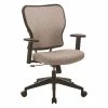 New ✔️ Office Star Deluxe 2 To 1 Mechanical Chair In Latte Fabric With Adjustable Arms 💯 -Deals Writing Desks Store 2195127 L
