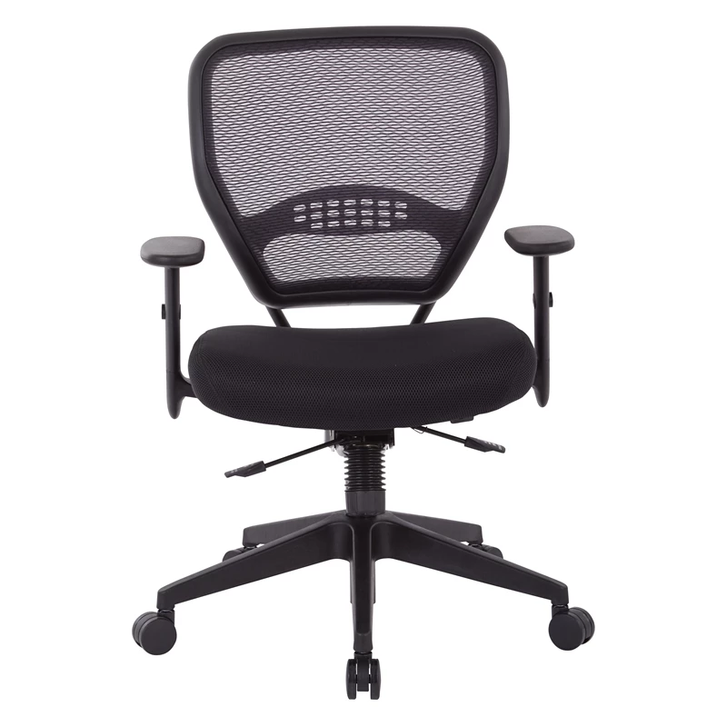 Wholesale ๐ Office Star Air Grid And Mesh Office Chair In Black Fabric ๐งจ 4 Wholesale ๐ Office Star Air Grid And Mesh Office Chair In Black Fabric ๐งจ - Image 2