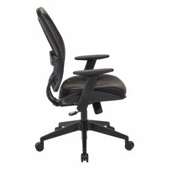 Top 10 🤩 Office Star Executive High Back Chair In Black Bonded Leather Seat ⌛ -Deals Writing Desks Store 2195665 3 L