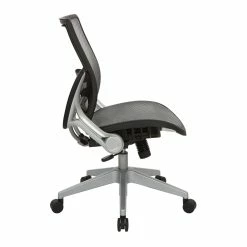 Discount 🎁 Office Star Light Air Grid Back And Seat Manager's Chair In Gray Fabric With Platinum Base 😉 12 Discount 🎁 Office Star Light Air Grid Back And Seat Manager's Chair In Gray Fabric With Platinum Base 😉 -Deals Writing Desks Store 2195668 3 L