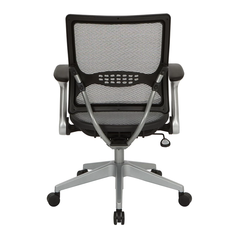 Discount 🎁 Office Star Light Air Grid Back And Seat Manager's Chair In Gray Fabric With Platinum Base 😉 7 Discount 🎁 Office Star Light Air Grid Back And Seat Manager's Chair In Gray Fabric With Platinum Base 😉 - Image 5