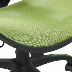Promo ⭐ Office Star Mesh Seat And Back Manager's Chair In Green Mesh Fabric ✨ -Deals Writing Desks Store 2197430 6 L