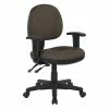 Buy 🌟 Office Star Sculptured Ergonomic Manager's Chair In Dillon Brown Fabric ❤️ -Deals Writing Desks Store 2197434 L