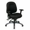 Cheapest 😉 Office Star Multi-Function Mid Back Chair With Seat Slider In Black Fabric 👏 -Deals Writing Desks Store 2199863 L