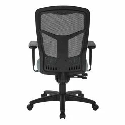 Promo 🧨 Office Star ProGrid High Back Manager's Chair In Fun Colors Gray Fabric ⭐ -Deals Writing Desks Store 2199871 3 L