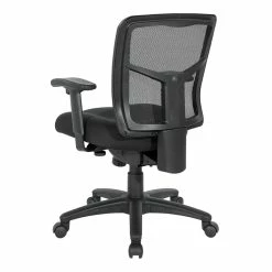 Hot Sale 😉 Office Star ProGrid Mesh Back Manager's Chair With Coal Black Free Flex Fabric 🔥 -Deals Writing Desks Store 2199872 4 L