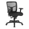 Hot Sale 😉 Office Star ProGrid Mesh Back Manager's Chair With Coal Black Free Flex Fabric 🔥 -Deals Writing Desks Store 2199872 L