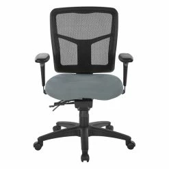 Top 10 ✔️ Office Star ProGrid Back Mid Back Manager's Chair In Fun Colors Gray Fabric ✨ -Deals Writing Desks Store 2199888 1 L