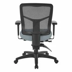 Top 10 ✔️ Office Star ProGrid Back Mid Back Manager's Chair In Fun Colors Gray Fabric ✨ -Deals Writing Desks Store 2199888 3 L