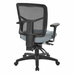 Top 10 ✔️ Office Star ProGrid Back Mid Back Manager's Chair In Fun Colors Gray Fabric ✨ -Deals Writing Desks Store 2199888 4 L