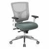 Best reviews of 🛒 Office Star ProGrid White Mesh Mid Back Chair With Gray Mesh Fabric Seat 👍 -Deals Writing Desks Store 2199891 L