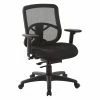 Buy 🎉 Office Star ProGrid Mesh Black Back Task Chair With Padded Fabric Seat 🛒 -Deals Writing Desks Store 2199892 L