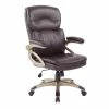 Buy 🤩 Office Star High Back Executive Manager's Chair With Espresso Bonded Leather ⌛ -Deals Writing Desks Store 2201845 L