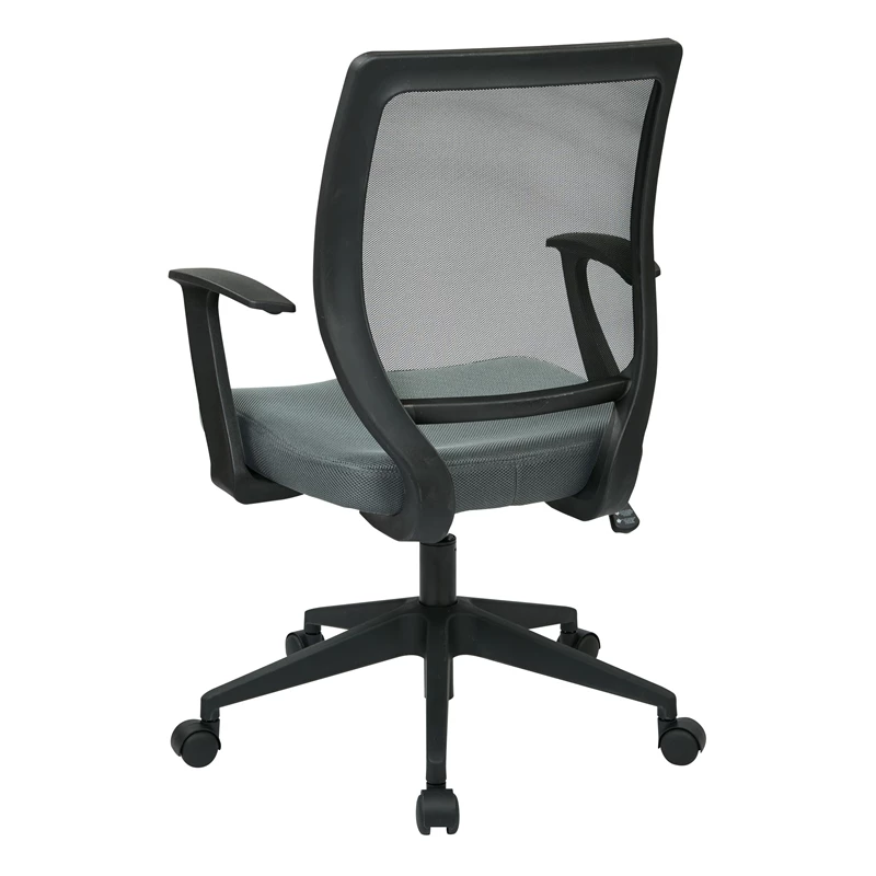 Discount ๐ Office Star Screen Back Task Chair With "T" Arms In Fun Color Gray Fabric ๐งจ 7 Discount ๐ Office Star Screen Back Task Chair With "T" Arms In Fun Color Gray Fabric ๐งจ - Image 5