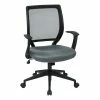 Discount 🔔 Office Star Screen Back Task Chair With "T" Arms In Fun Color Gray Fabric 🧨 -Deals Writing Desks Store 2202599 L