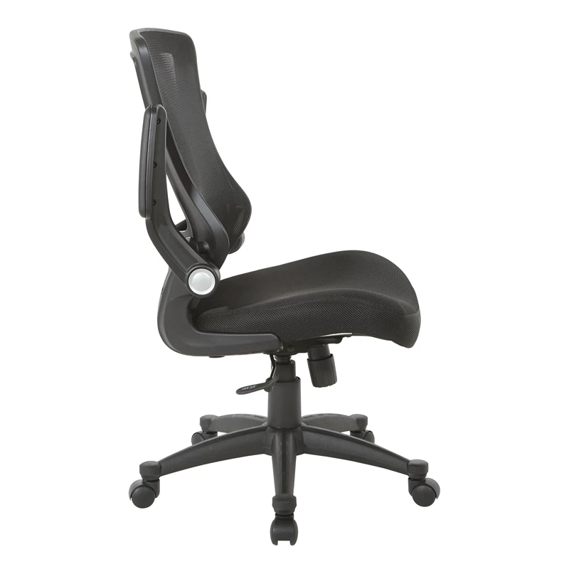 Coupon ๐ฏ Office Star Screen Back Manager's Chair In Black Fabric Mesh Seat With PU Padded Flip Arms ๐ 6 Coupon ๐ฏ Office Star Screen Back Manager's Chair In Black Fabric Mesh Seat With PU Padded Flip Arms ๐ - Image 4