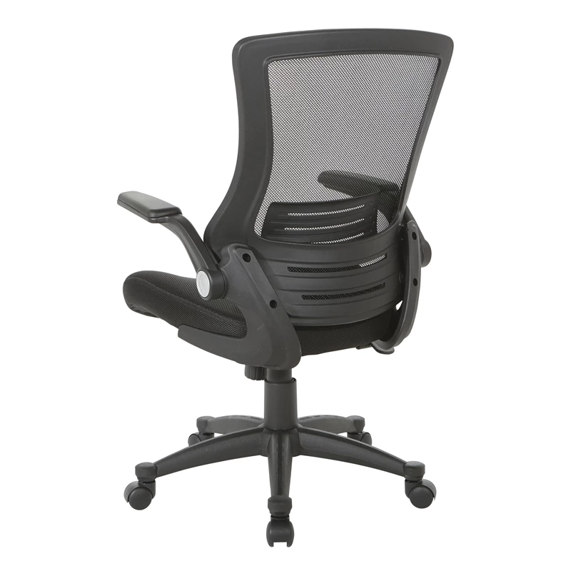 Coupon ๐ฏ Office Star Screen Back Manager's Chair In Black Fabric Mesh Seat With PU Padded Flip Arms ๐ 8 Coupon ๐ฏ Office Star Screen Back Manager's Chair In Black Fabric Mesh Seat With PU Padded Flip Arms ๐ - Image 6