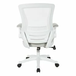 Buy ⭐ Office Star White Screen Back Manager's Chair In Linen Stone Gray Fabric 😀 13 Buy ⭐ Office Star White Screen Back Manager's Chair In Linen Stone Gray Fabric 😀 -Deals Writing Desks Store 2202612 4 L