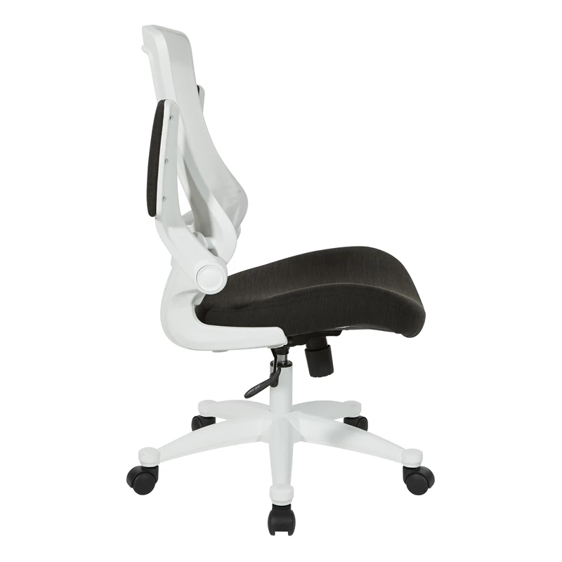 Cheap 🎉 Office Star White Screen Back Manager's Chair In Linen Black Fabric 💯 6 Cheap 🎉 Office Star White Screen Back Manager's Chair In Linen Black Fabric 💯 - Image 4
