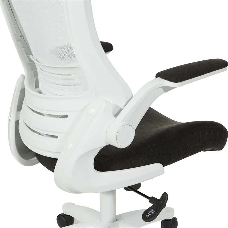 Cheap 🎉 Office Star White Screen Back Manager's Chair In Linen Black Fabric 💯 9 Cheap 🎉 Office Star White Screen Back Manager's Chair In Linen Black Fabric 💯 - Image 7