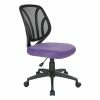 Flash Sale 🔥 Office Star Screen Back Armless Task Chair With Purple Mesh Fabric And Wheel Carpet Casters ❤️ 1 Flash Sale 🔥 Office Star Screen Back Armless Task Chair With Purple Mesh Fabric And Wheel Carpet Casters ❤️ -Deals Writing Desks Store 2202623 L