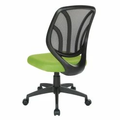 Best Sale 🎁 Office Star Screen Back Armless Task Chair With Green Mesh Fabric And Wheel Carpet Casters 🔔 11 Best Sale 🎁 Office Star Screen Back Armless Task Chair With Green Mesh Fabric And Wheel Carpet Casters 🔔 -Deals Writing Desks Store 2202624 4 L