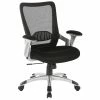 New 🎉 Office Star Work Smart Mesh Back Manager's Chair With Black Mesh Fabric Seat 🔔 -Deals Writing Desks Store 2202639 L