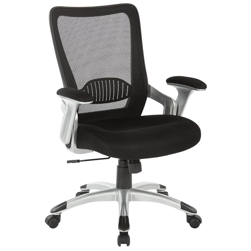 New 🎉 Office Star Work Smart Mesh Back Manager's Chair With Black Mesh Fabric Seat 🔔 3 New 🎉 Office Star Work Smart Mesh Back Manager's Chair With Black Mesh Fabric Seat 🔔