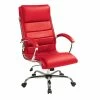 Coupon ❤️ Office Star Executive Chair With Thick Padded Red Faux Leather Seat 👏 -Deals Writing Desks Store 2204178 L