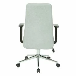 Deals 🎁 OSP Home Furnishings Evanston Office Chair In Fog Gray Fabric With Chrome Base 🥰 11 Deals 🎁 OSP Home Furnishings Evanston Office Chair In Fog Gray Fabric With Chrome Base 🥰 -Deals Writing Desks Store 2215410 3 L