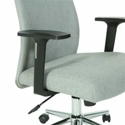 Deals 🎁 OSP Home Furnishings Evanston Office Chair In Fog Gray Fabric With Chrome Base 🥰 13 Deals 🎁 OSP Home Furnishings Evanston Office Chair In Fog Gray Fabric With Chrome Base 🥰 -Deals Writing Desks Store 2215410 5 L