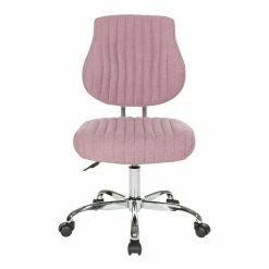 Coupon 😍 OSP Home Furnishings Sunnydale Office Chair In Orchid Purple Fabric With Chrome Base 👍 -Deals Writing Desks Store 2215863 1 L