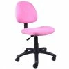 Budget ✨ Scranton & Co Contemporary Fabric Posture Office Chair In Pink 😀 -Deals Writing Desks Store 2226294 L