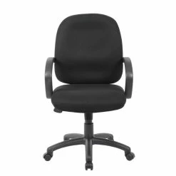 Hot Sale 😍 Scranton & Co Egonomic Budget Task Chair In Black 👍 -Deals Writing Desks Store 2226295 1 L