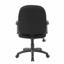 Hot Sale 😍 Scranton & Co Egonomic Budget Task Chair In Black 👍 -Deals Writing Desks Store 2226295 5 L
