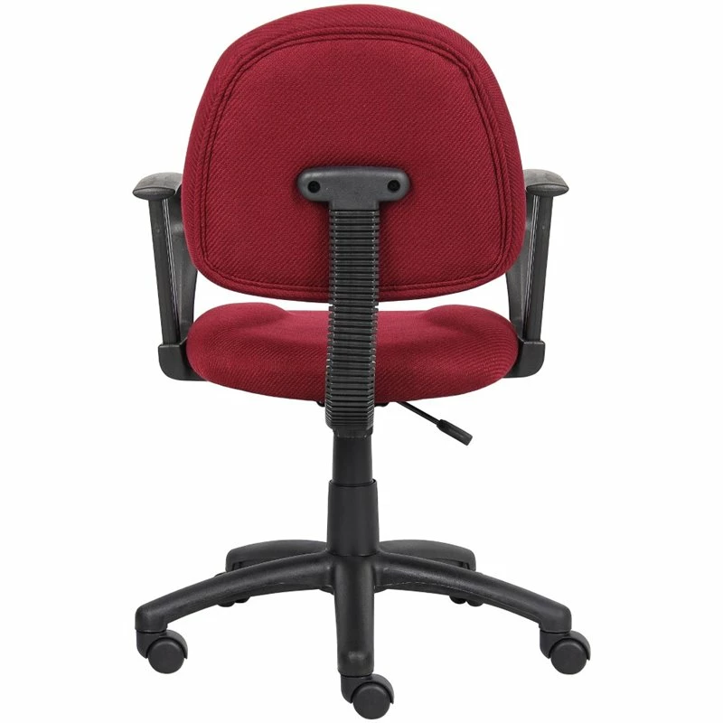 Deals ๐ Scranton & Co Mid Back Ergonomic Fabric Office Chair With Arms In Burgundy ๐ 8 Deals ๐ Scranton & Co Mid Back Ergonomic Fabric Office Chair With Arms In Burgundy ๐ - Image 6