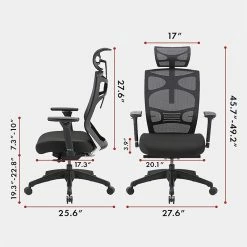 Outlet π€© Furniture Of America Finley Mesh And Metal Adjustable Office Chair In Black π 18 Outlet π€© Furniture Of America Finley Mesh And Metal Adjustable Office Chair In Black π -Deals Writing Desks Store 2229765 6 L