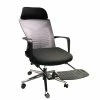 Buy 👏 Benzara Ergonomic Office Chair With Headrest And Retractable Footrest In Black 😍 -Deals Writing Desks Store 2240904 L