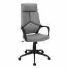 Deals 🌟 Monarch Fabric Mid-Back Executive Office Swivel Chair In Dark Gray And Black ⌛ -Deals Writing Desks Store 2245912 L