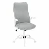 Brand new 💯 Monarch Fabric Mid-Back Executive Office Swivel Chair In Gray And White 😍 -Deals Writing Desks Store 2245913 L
