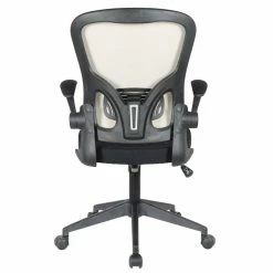 Buy 😍 LeisureMod Newton Modern Mesh Office Swivel Chair In Beige 🥰 -Deals Writing Desks Store 2266958 7 L