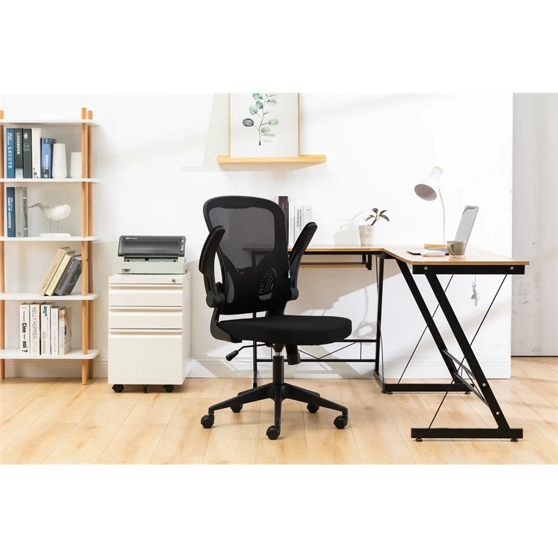 Flash Sale ⌛ LeisureMod Newton Modern Mesh Office Swivel Chair In Black ✨ 7 Flash Sale ⌛ LeisureMod Newton Modern Mesh Office Swivel Chair In Black ✨ - Image 5