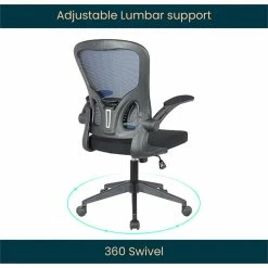 Best reviews of ❤️ LeisureMod Newton Modern Mesh Office Swivel Chair In Royal Blue 💯 -Deals Writing Desks Store 2266960 10 L