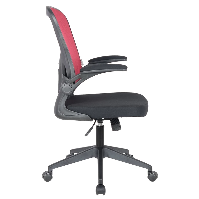 Best Sale 😉 LeisureMod Newton Modern Mesh Office Swivel Chair In Red ⭐ 6 Best Sale 😉 LeisureMod Newton Modern Mesh Office Swivel Chair In Red ⭐ - Image 4