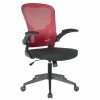 Best Sale 😉 LeisureMod Newton Modern Mesh Office Swivel Chair In Red ⭐ 2 Best Sale 😉 LeisureMod Newton Modern Mesh Office Swivel Chair In Red ⭐ -Deals Writing Desks Store 2266962 L
