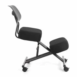 Top 10 ❤️ Furniture Of America Popalo Metal Kneeling Chair With Wheels In Black 🎉 -Deals Writing Desks Store 2272257 2 L