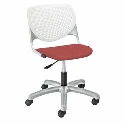 Cheap 😍 KFI Furniture KFI KOOL Computer Chair - 💄 Lipstick Vinyl Upholstered Seat ✨