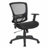 Flash Sale 🥰 Office Star Manager's Chair Mesh Screen Seat And Back In Black Fabric 🥰 -Deals Writing Desks Store 2282062 L